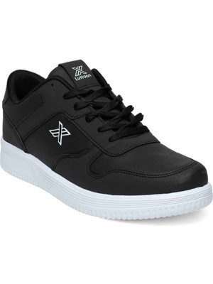 Luttoon 4027-25 Cilt Deri Anatomik Erkek Sneaker Siyah Beyaz