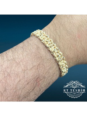 Uniseks Makrome Bileklik, Ayarlanabilir ve Asansörlü Tasarım, Şık Takı