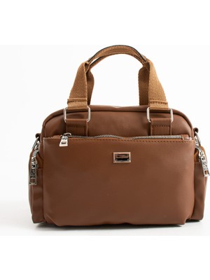 Sanmorris Kadın Çok Gözlü Ayarlanbilir Çapraz Askılı El ve Omuz Çantası 1422