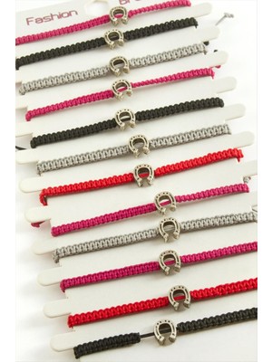 Ahes Shopping Nal Makrome Örgülü Bileklik