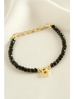 Ahes Shopping Harfli Kristal Trend Bileklik