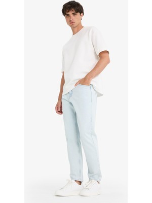 DeFacto %100 Pamuk 90's Slim Fit Dar Paça Jean Yıkamalı Pantolon F5667AX25AU