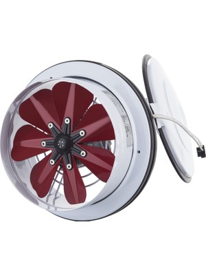 PKA-250 Ak Kapaklı ve Flanşlı Aksiyal Aspiratör