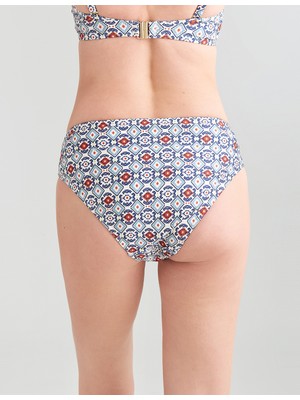 Marks & Spencer Desenli Yüksek Bel Bikini Altı