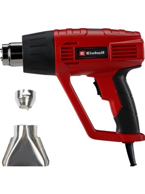 Einhell Sıcak Hava Tabancası TC-HA 2000/1 (2.000 W, 2 sıcaklık kademesi 350°C/550°C, 2 güç kademesi, aşırı ısınma koruması, 2 parçalı aksesuar dahil) - 4520184