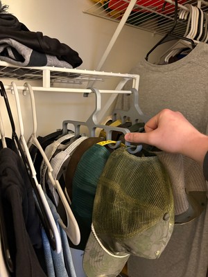 Gardrop Şapka Askısı Şapka Asma Aparatı Şık Tasarım Şapka Düzenleyici Şapka Organizer Şapka Tutacağı