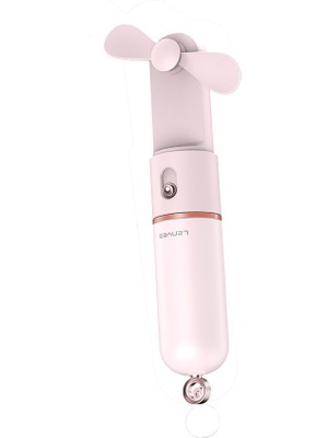 Lenyes LHF12 Powerbank Özellikli 3 Kademeli Portatif Soğutucu El Fanı Pembe