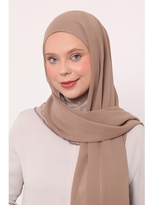 Vizon Büyük Hijap Şifon Şal