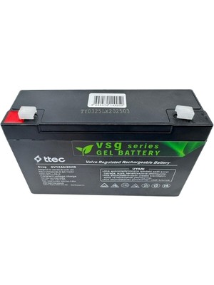 6 Volt 12 Amper Jel Akü – Mini Elektrikli Araç ve Oyuncak Botlar Için