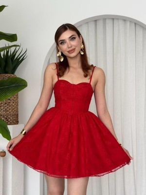 Toba Ip Askılı Elbise