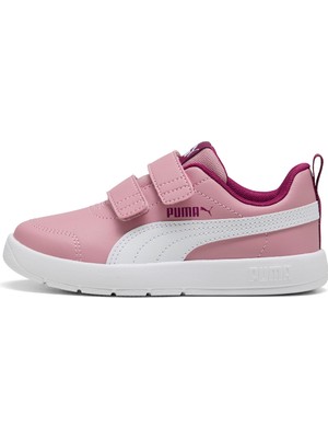 Puma Courtflex V3 V Çocuk Pembe Sneaker