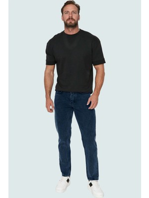 Erkek Essential Fit Kot Pantolon Pamuk Günlük ve Casual Kombinler Yaz Aylarının Vazgeçilmezi