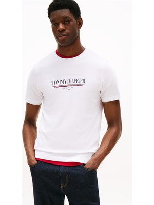 Th MW0MW40324 Brand Love Hılfıger Tee Erkek Tshırt