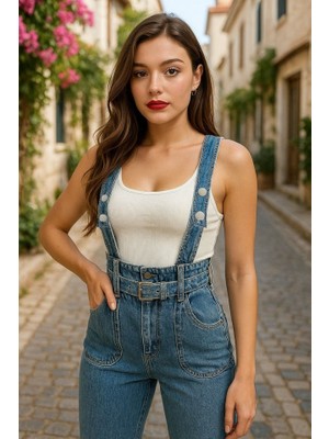 7015 Kot Salopet-Mavi