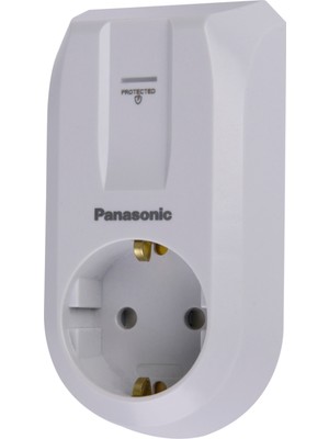 Panasonic Tekli Akım Korumalı 1080JUL Emniyet Kepenkli Çocuk Korumalı Priz