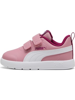 Puma Courtflex V3 V Bebek Pembe Sneaker