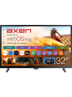 Axen AX32DAL540 32" 81 Ekran Uydu Alıcılı HD Ready Smart LED TV