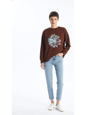 Lcw Jeans Indigo Mom Fit Kadın Jean  Pantolon