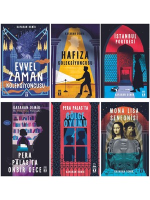 5.6.7.8. Sınıf Okuma Kitapları Kayahan Demir 6 Kitap Hafıza Koleksiyoncusu Istanbul Portresi