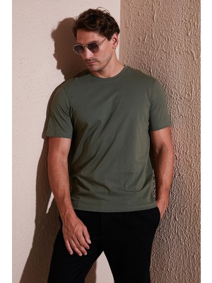 Buratti Pamuklu Regular Fit Bisiklet Yaka T Shirt Erkek T Shirt 59020204