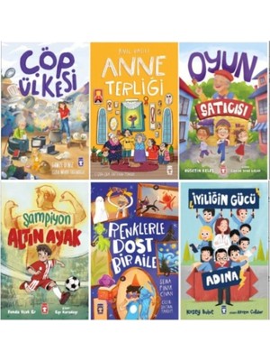 Anne Terliği-Çöp Ülkesi-Oyun Satıcısı-Şampiyon Altın Ayak-Renklerle Dost Bir Aile-Iyiliğin Gücü Adın