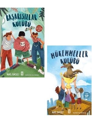 Genç Timaş Anıl Basılı Başarısızlar Kulübü + Mükemmeller Kulübü 2 Kitap Set 6-9 Yaş İçin Masal & Öykü