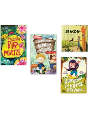 Set Kuyruklu Bir Mucize - Operasyon Nohut Pilav - Dünyanın En Komik Hayvanı - ( Muzo Kitabı Hediye)