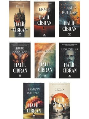 Halil Cibran Seti 8 Kitap (Kitap Pazarı)