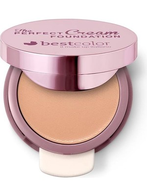 Best Color Kompakt Fondöten Pembe Altın A02 Fondöten