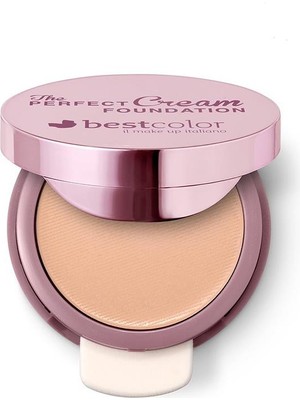 Best Color Kompakt Fondöten Pembe Altın 01 Fondöten