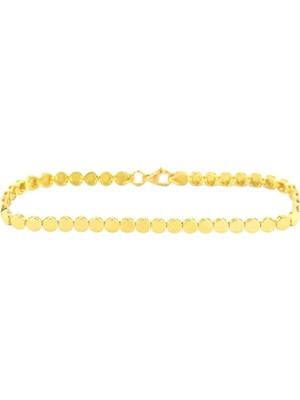 Altınkaynak 14 Ayar Altın Tasarım Bileklik  -  0184029