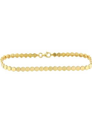 Altınkaynak 14 Ayar Altın Tasarım Bileklik  -  0182332