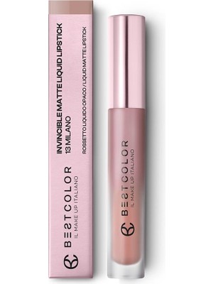 Best Color Invincible Matte Liquid 13 Milano Likit Ruj 4ml