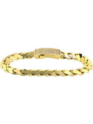 Altınkaynak 14 Ayar Altın Tasarım Bileklik  -  F003154