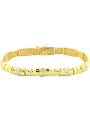 Altınkaynak 14 Ayar Altın Tasarım Bileklik  -  0183967