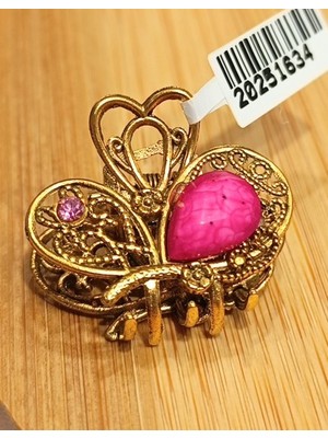 Monalisa Home Taşlı Döküm Metal 2.5cm Minik Lüks Toka