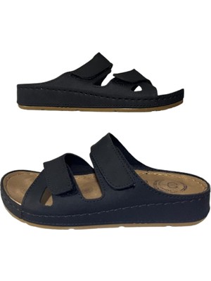 Mulex Kadın Siyah Ortopedik Terlik