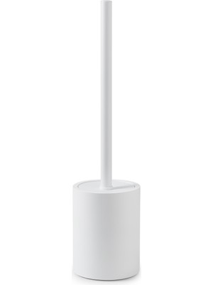 Brenda Tuvalet Fırçalık, Yerden - Mat Beyaz