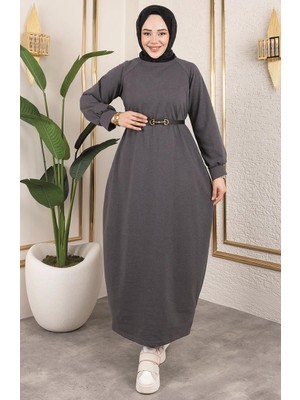 Sefa Merve Balon Model Spor Elbise 0264-01 Antrasit