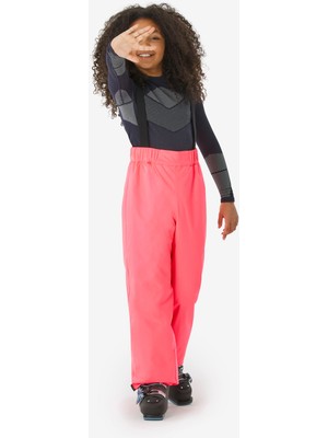 Decathlon Wedze Çocuk Kayak Pantolonu Pembe 100 Isı Yalıtımı ve Su Geçirmezlik Özellikli 6/14 Yaş