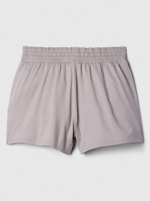 Gap Kadın Bej 3'' Gapfit Brushed Jersey Şort