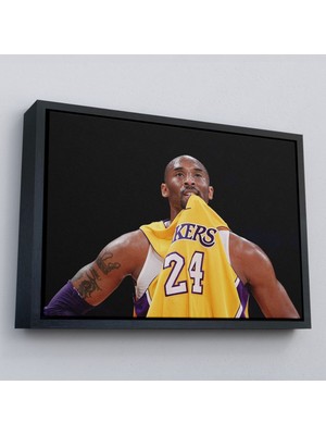Çerçeveli Kobe Bryant Kanvas TABLO-5140