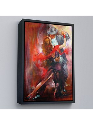 Çerçeveli Tango Yapan Çift Tablosu, Alvarez - Tango ARGENTINO-6418