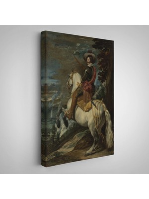 Gaspar De Guzman - Ispanya Kralı Iv. Philip'in Başbakanı Tablosu - Count-Duke Of OLIVARES-7283