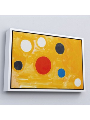 Çerçeveli Alexander Calder - Kozmik Tic Tac Toe TABLO-7107