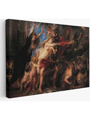 Peter Paul Rubens’in Savaşın Sonuçları TABLOSU-6655