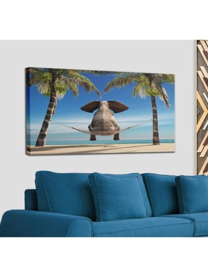 Fil Dekoratif Kanvas Tablo 1141