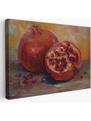 Nar Yağlı Boya Görünümlü Klasik Sanat TABLOSU-1230