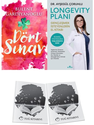 Dört Sınav: Cesaret-Sağlık-Ilişkiler-Bolluk ve Longevity Planı + Hediyeli