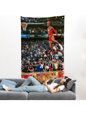 Michael Jordan Duvar ÖRTÜSÜ-7818